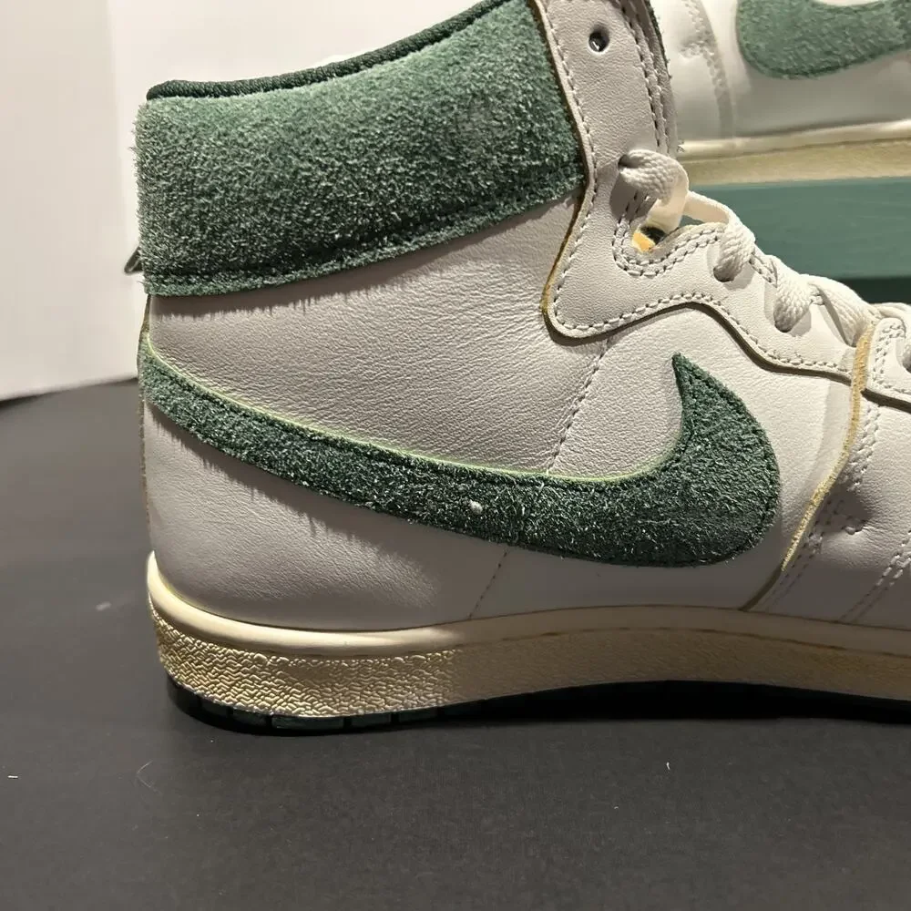 Size 13 - Nike Jordan Air Ship PE SP - “ A Ma Maniere Green Stone” NEW W OG BOX